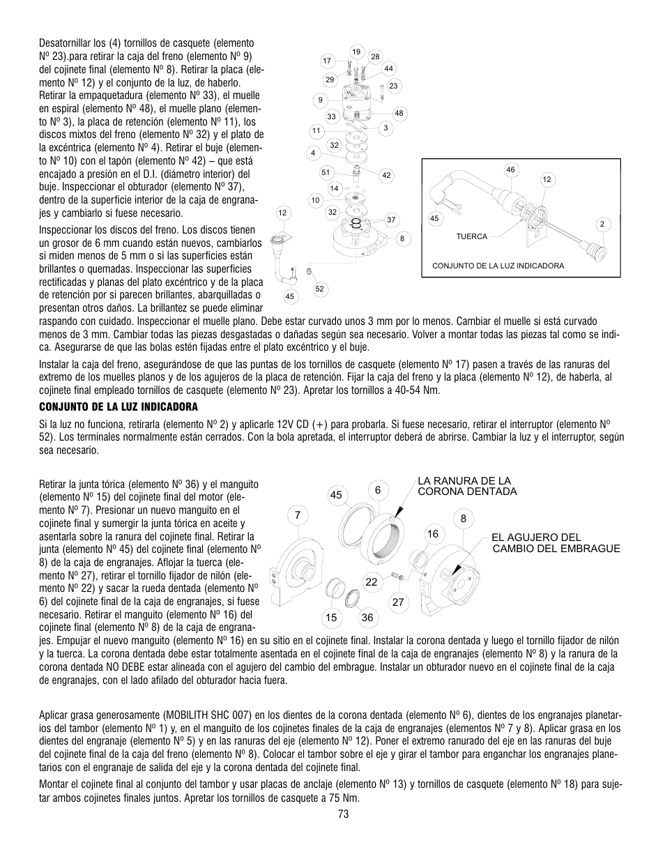 Ramsey Winch RPH-8000 User Manual | Page 73 / 84