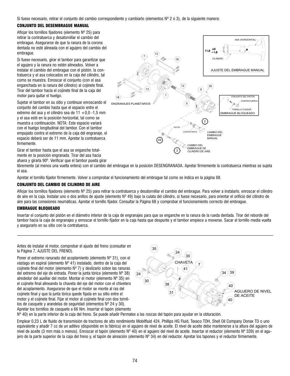 Ramsey Winch RPH-8000 User Manual | Page 74 / 84