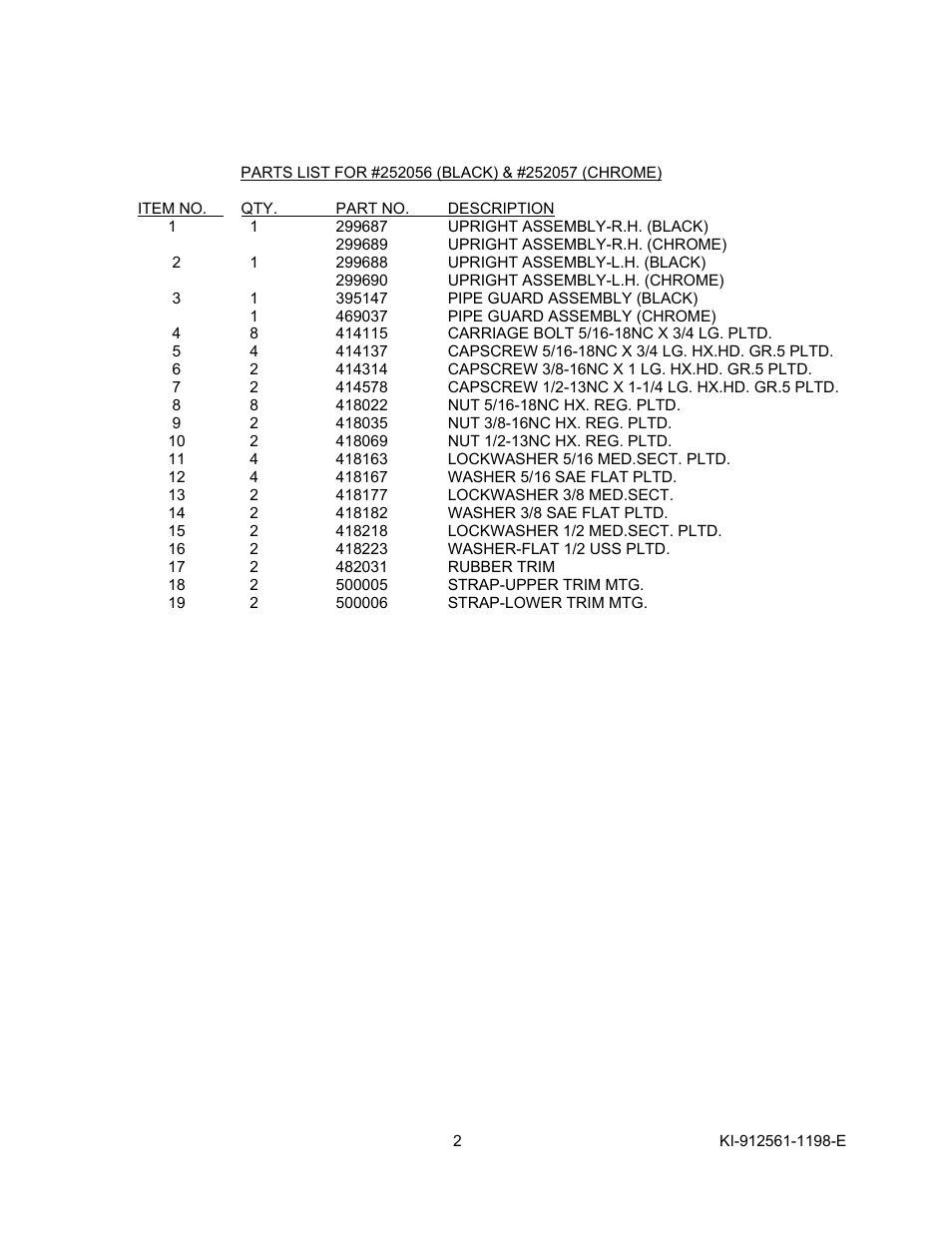 Ramsey Winch CHEVY KIT 252056 User Manual | Page 3 / 4