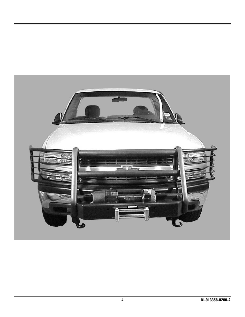 Ramsey Winch CHEVY WRAPAROUND KIT 295362 (RE WINCH) User Manual | Page 5 / 7