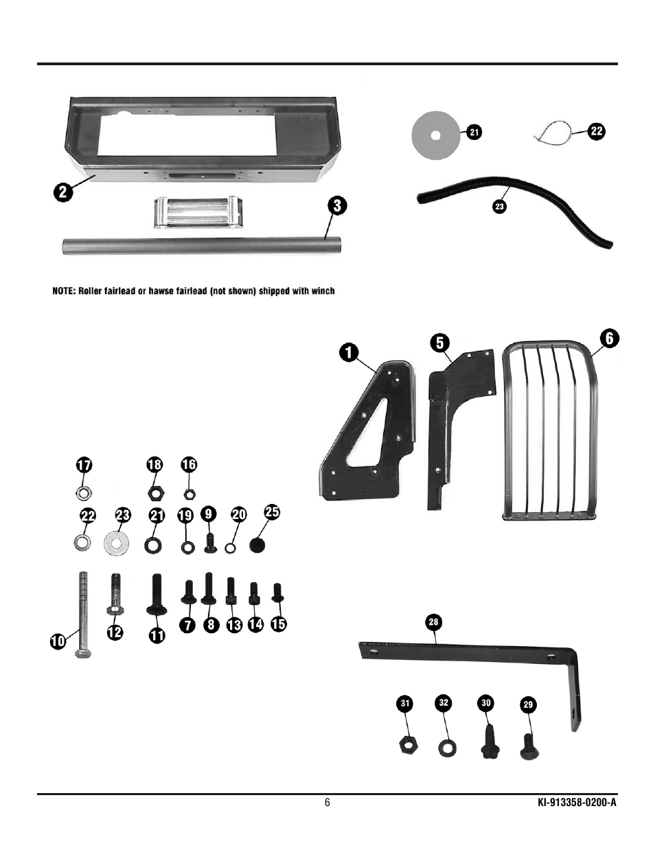 Ramsey Winch CHEVY WRAPAROUND KIT 295362 (RE WINCH) User Manual | Page 7 / 7