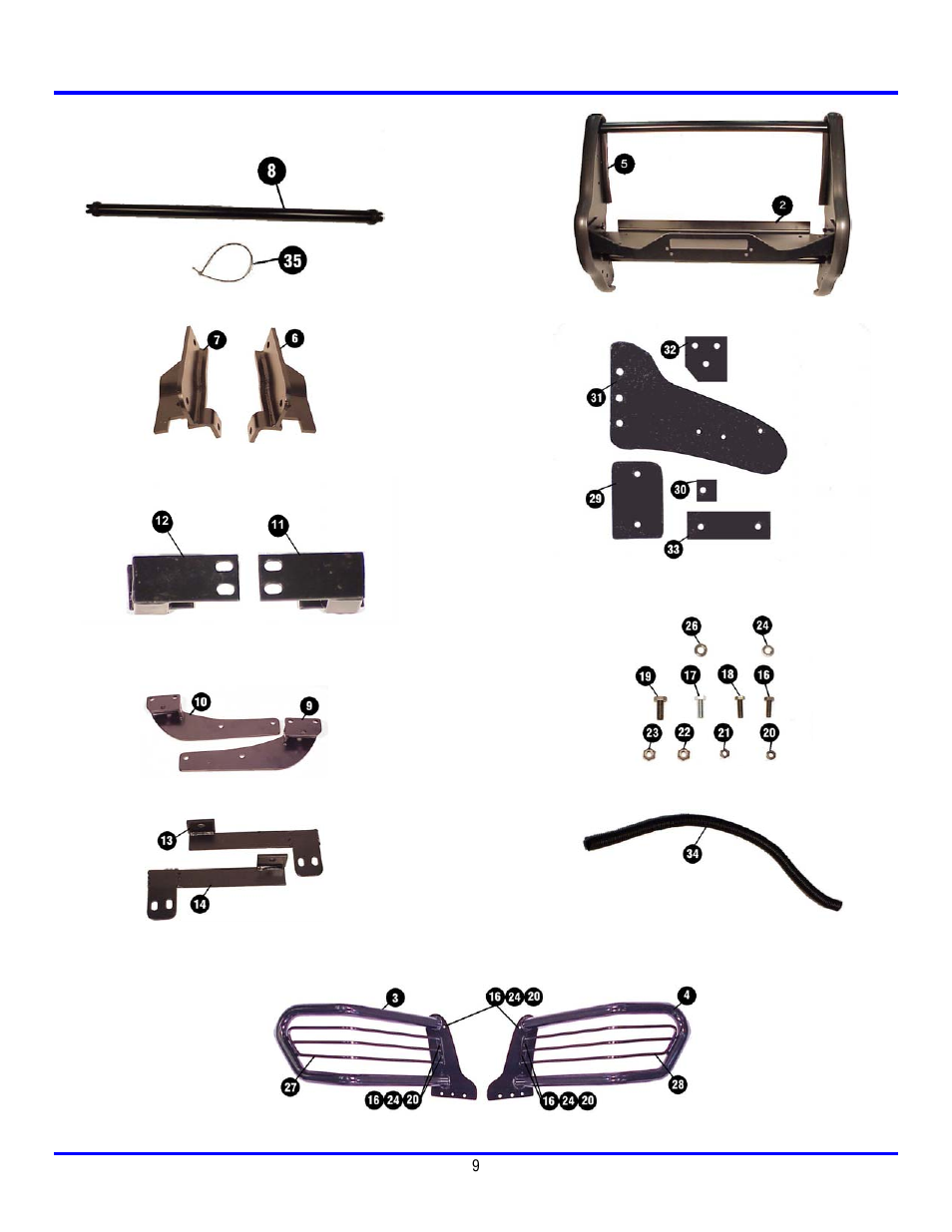 Ramsey Winch CHEVY WRAPAROUND KIT 295922 User Manual | Page 10 / 10