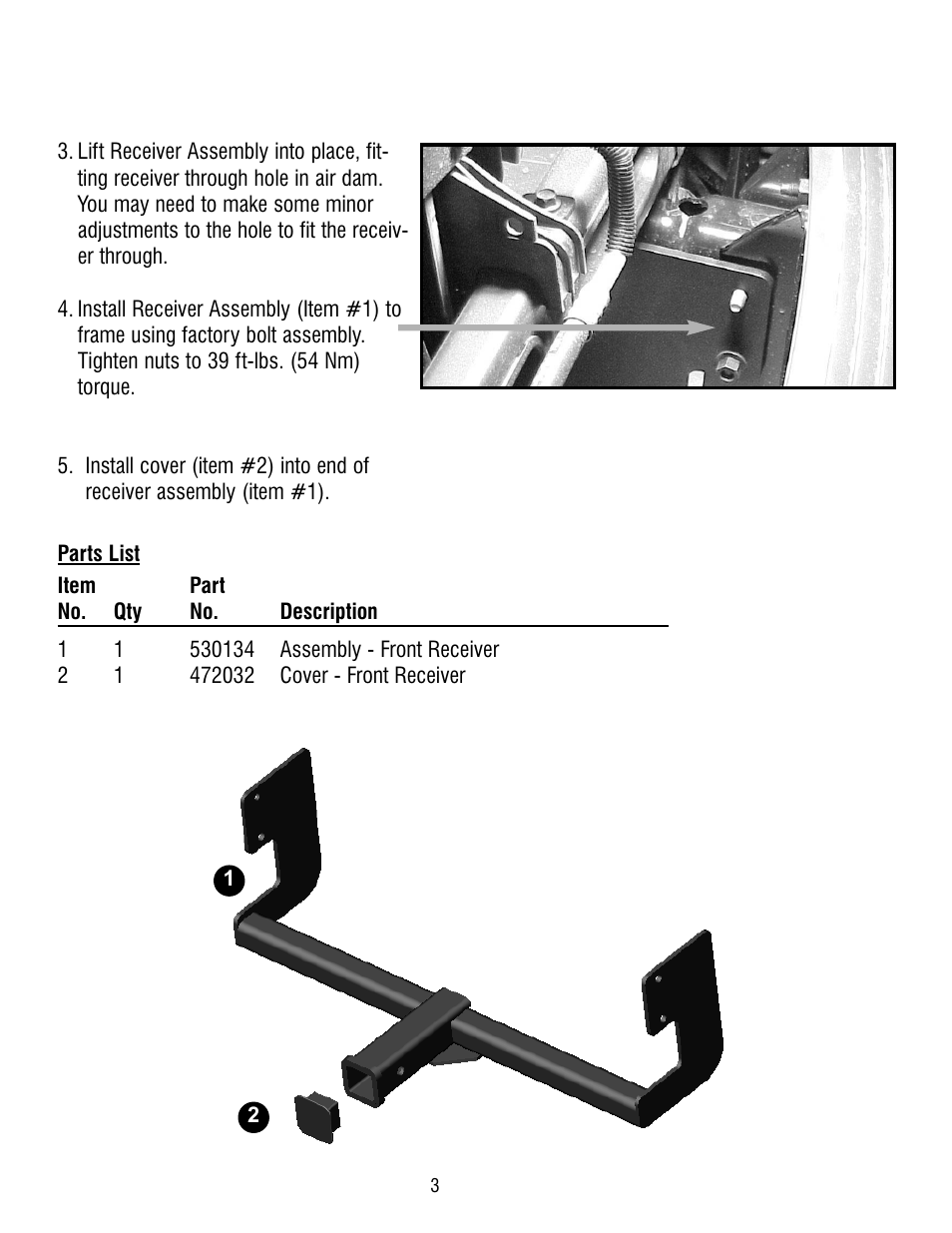 Ramsey Winch DODGE QM KIT 251253 User Manual | Page 3 / 3