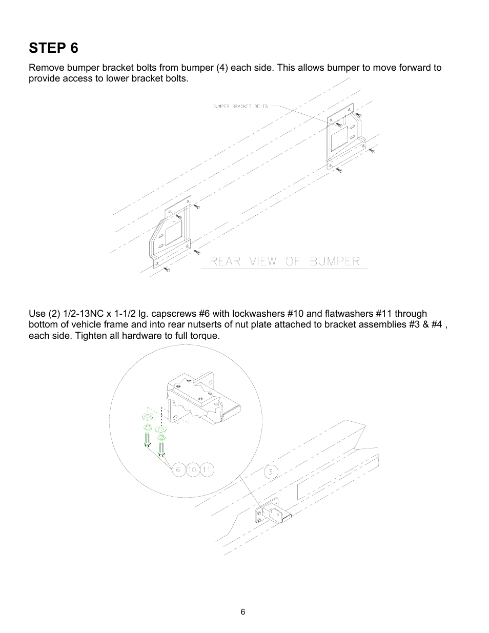 Step 6 | Ramsey Winch FORD QM KIT 251065 User Manual | Page 7 / 8