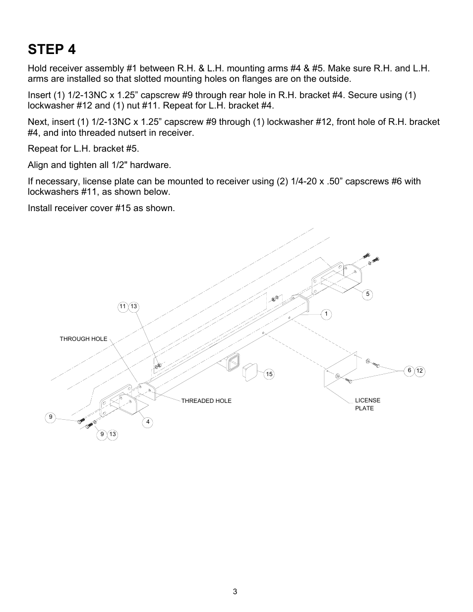 Step 4 | Ramsey Winch FORD QM KIT 295375 User Manual | Page 4 / 6