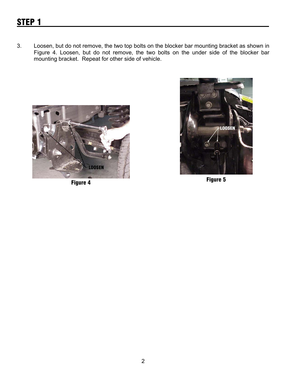 Step 1 | Ramsey Winch FORD GRILL GUARD KIT 295342 User Manual | Page 3 / 8