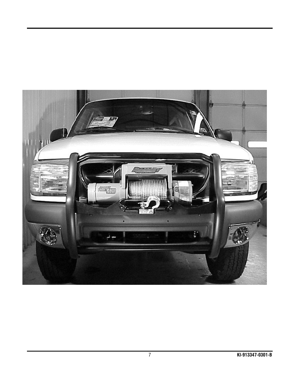 Ramsey Winch FORD GRILL GUARD KIT 295917 User Manual | Page 8 / 10