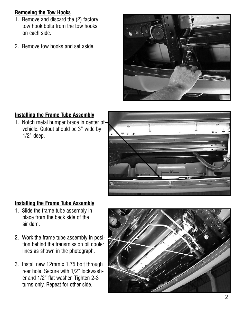 Ramsey Winch FORD QM KIT 251071 User Manual | Page 3 / 5