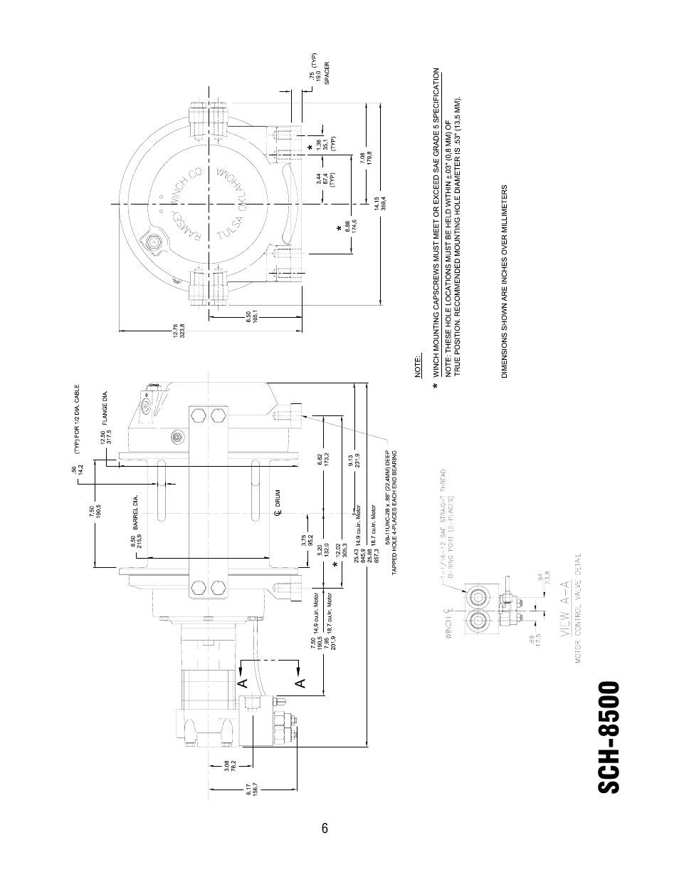 Sch-8500 | Ramsey Winch SCH-8500 User Manual | Page 8 / 12