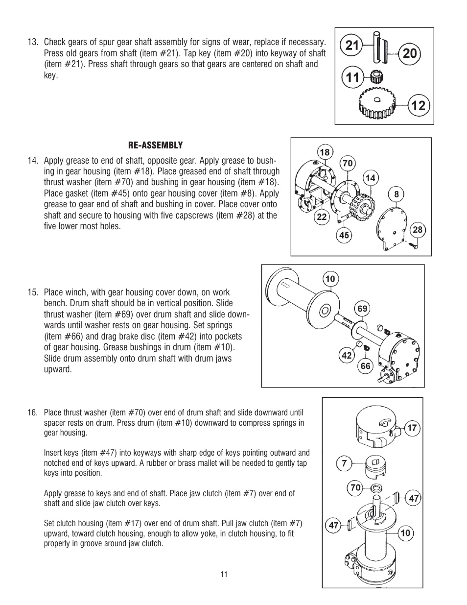 Ramsey Winch DC 34,9 User Manual | Page 11 / 72