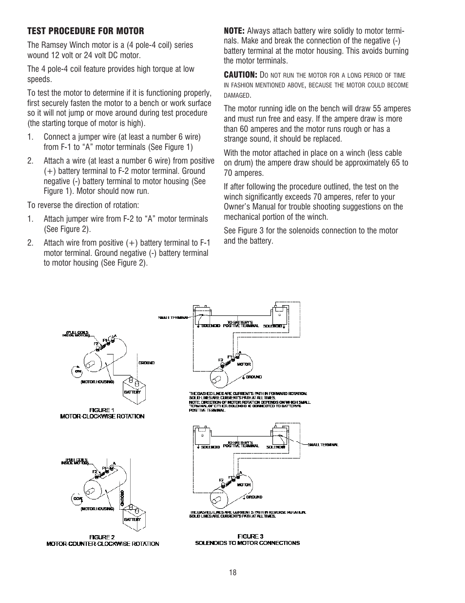 Ramsey Winch DC 34,9 User Manual | Page 18 / 72