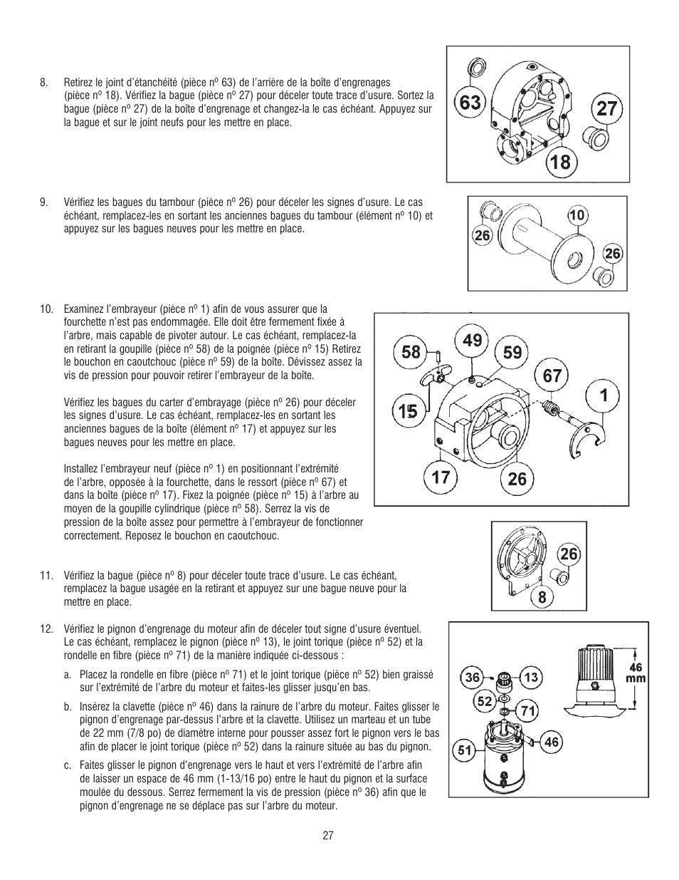 Ramsey Winch DC 34,9 User Manual | Page 27 / 72