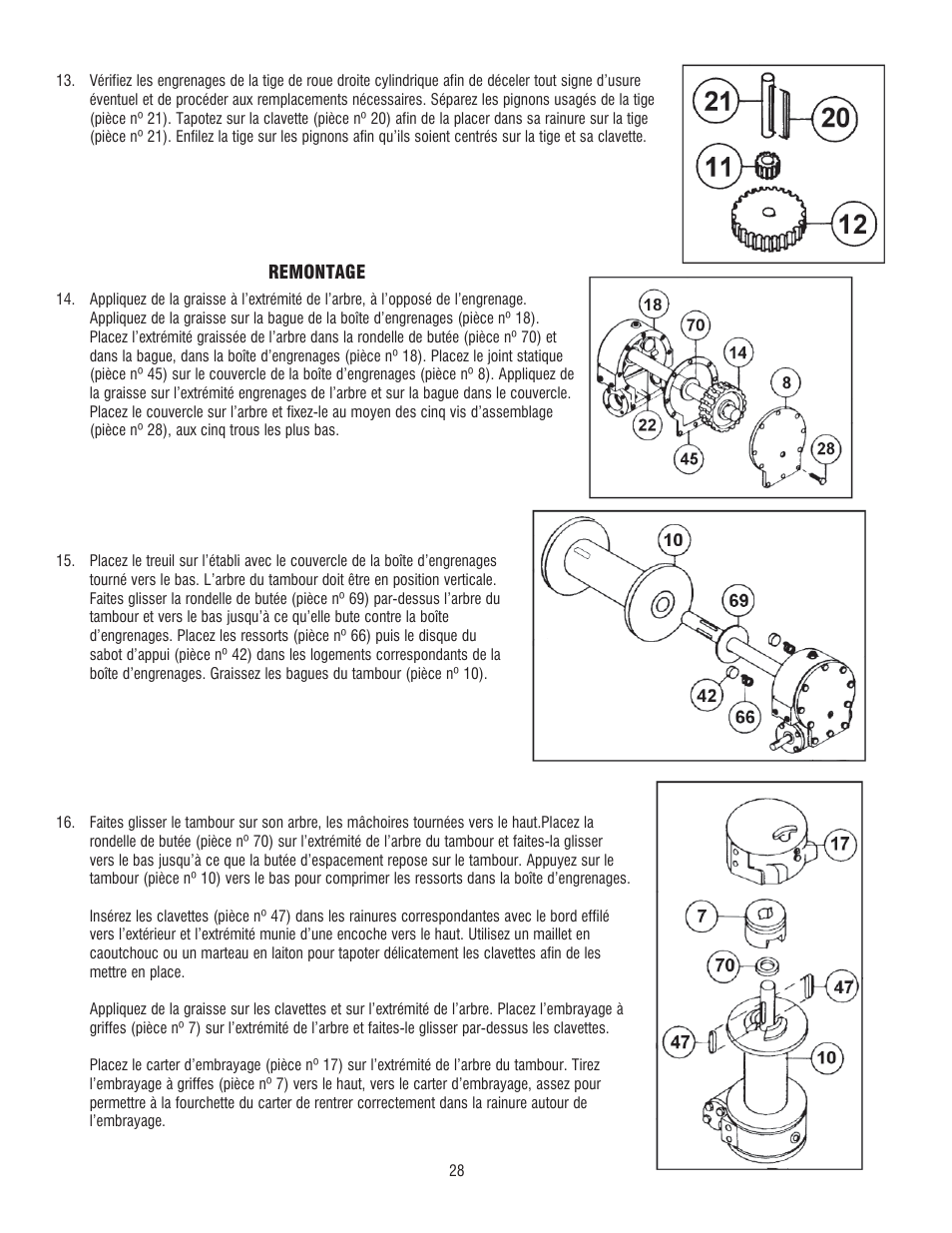 Ramsey Winch DC 34,9 User Manual | Page 28 / 72