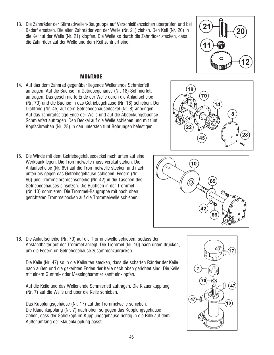 Ramsey Winch DC 34,9 User Manual | Page 46 / 72
