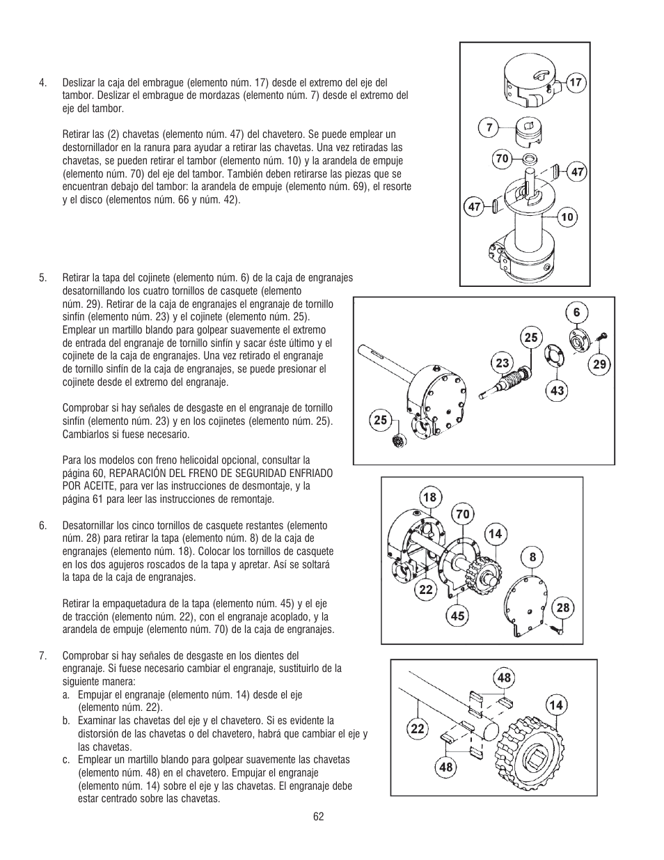 Ramsey Winch DC 34,9 User Manual | Page 62 / 72