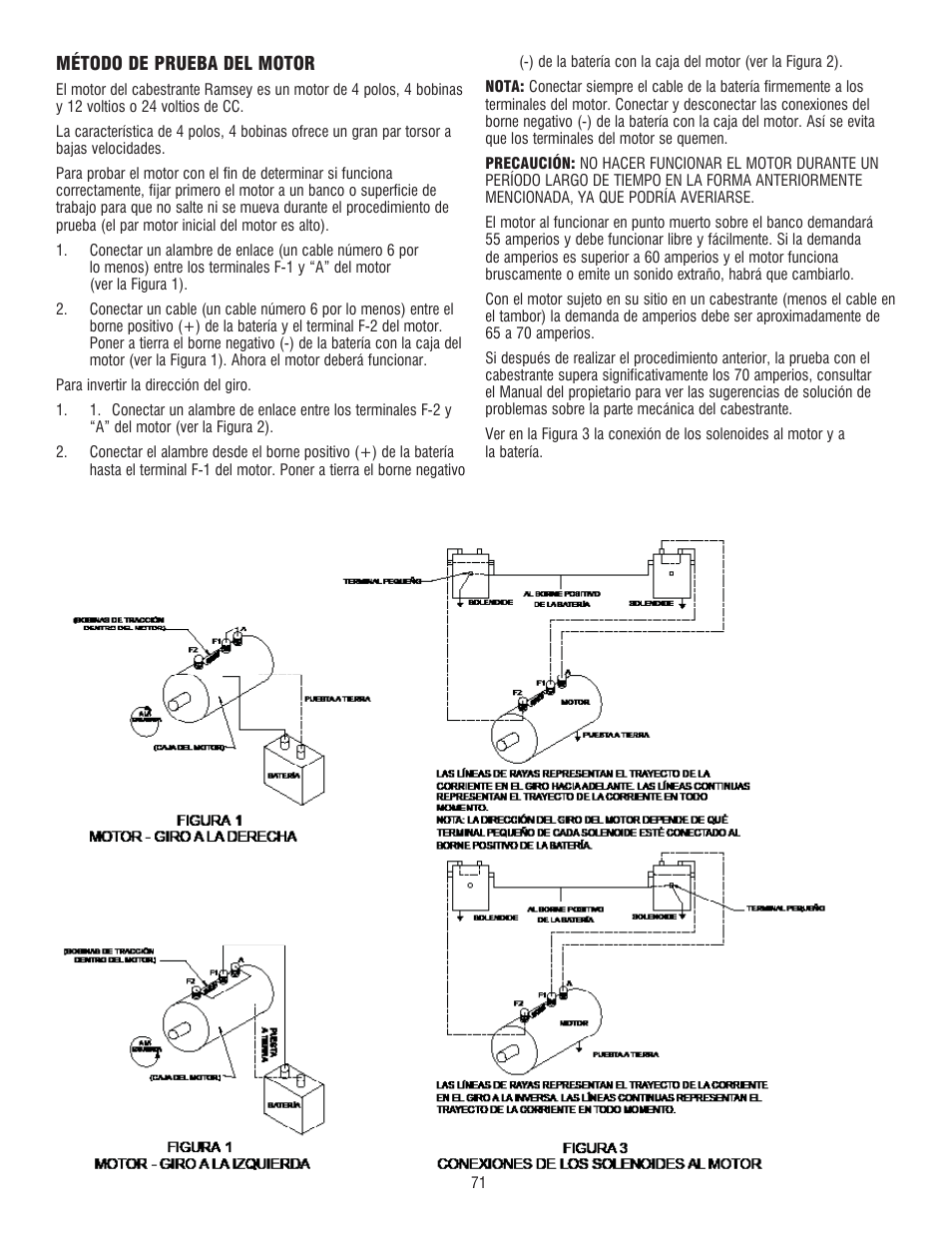 Ramsey Winch DC 34,9 User Manual | Page 71 / 72