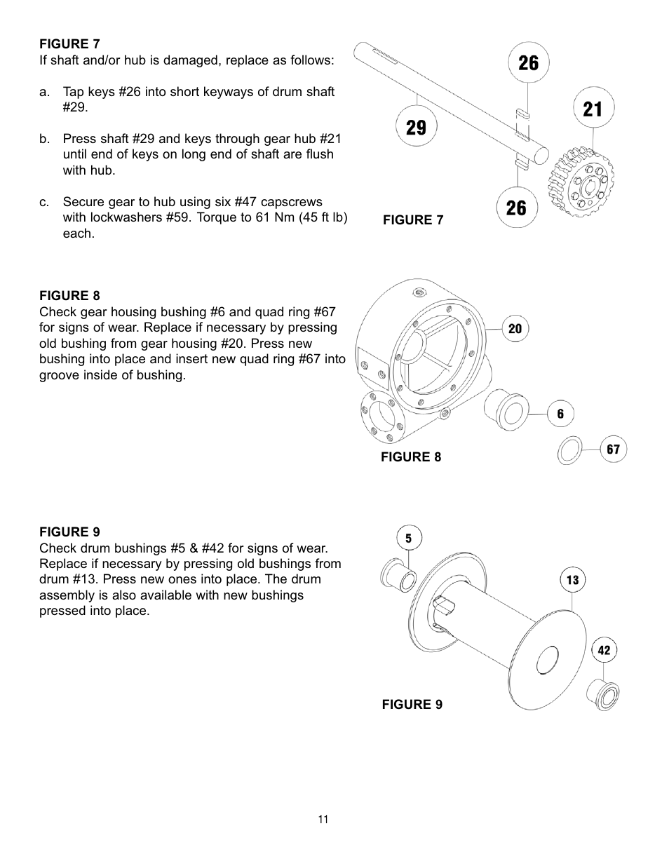 Ramsey Winch H-49,8 User Manual | Page 11 / 68