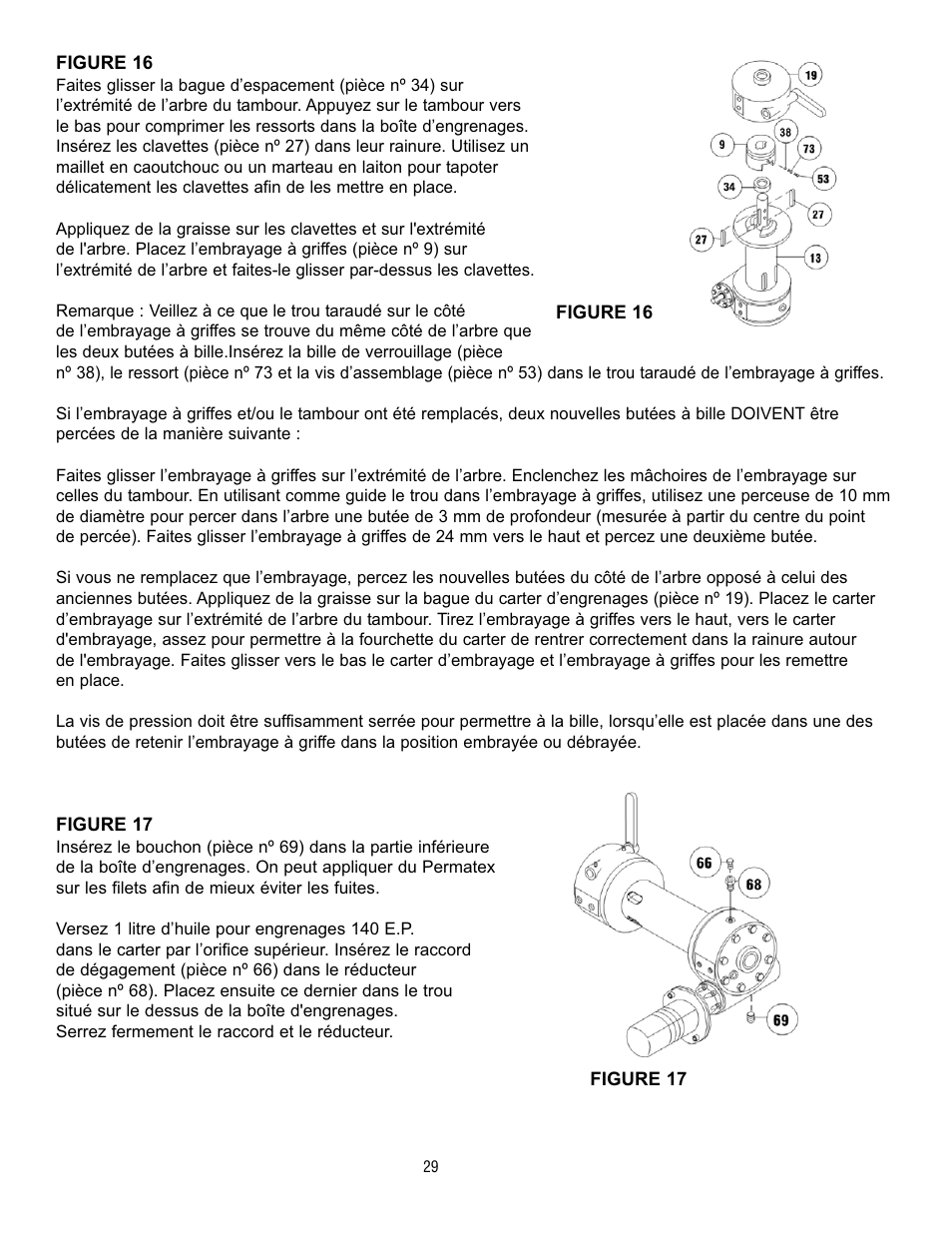 Ramsey Winch H-49,8 User Manual | Page 30 / 68