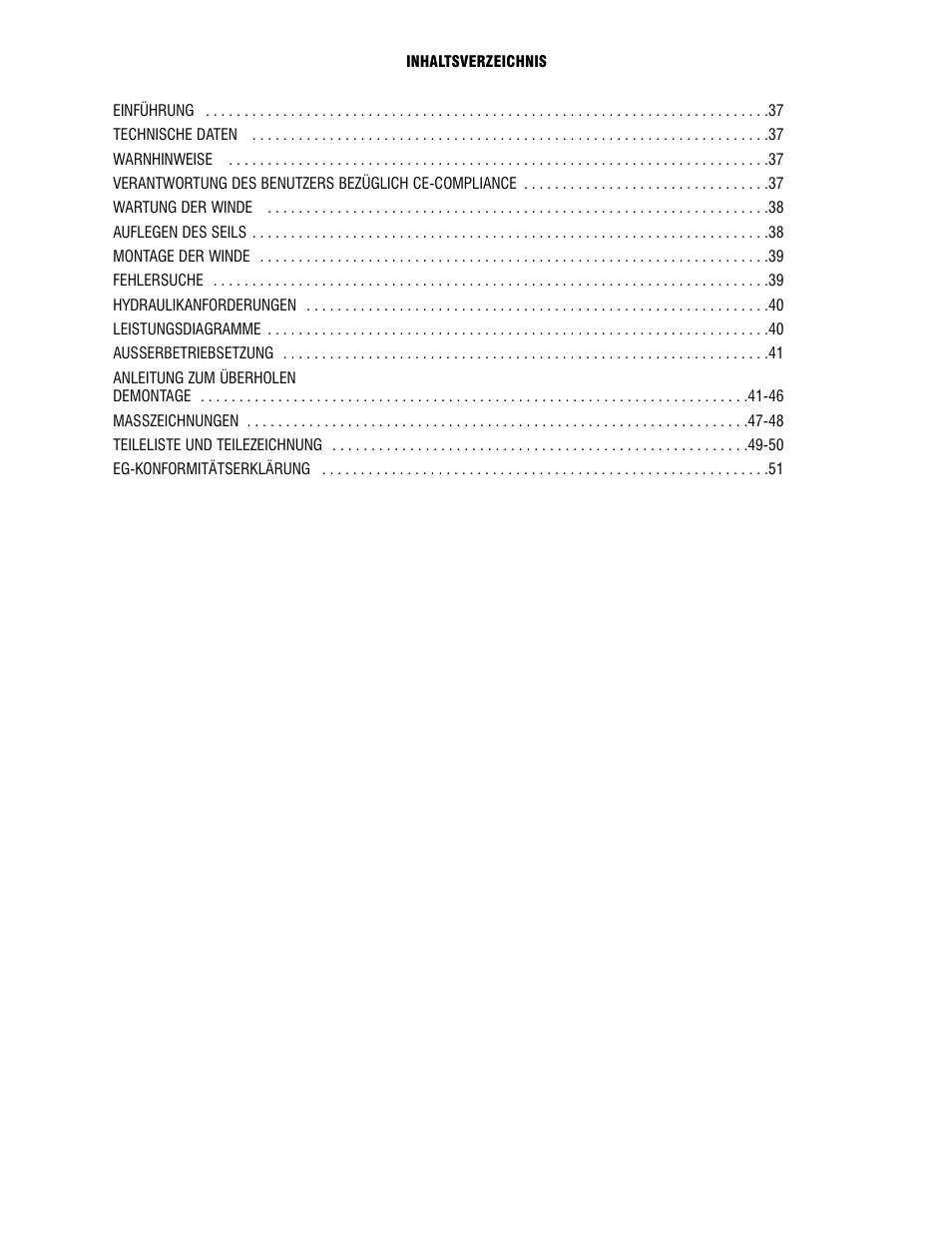 Ramsey Winch H-49,8 User Manual | Page 36 / 68