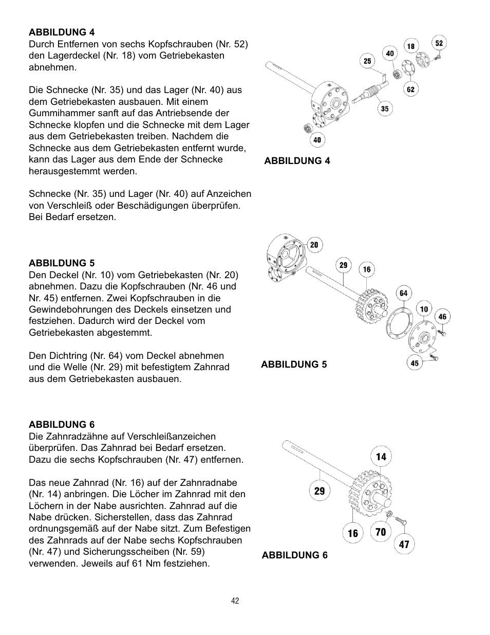 Ramsey Winch H-49,8 User Manual | Page 42 / 68