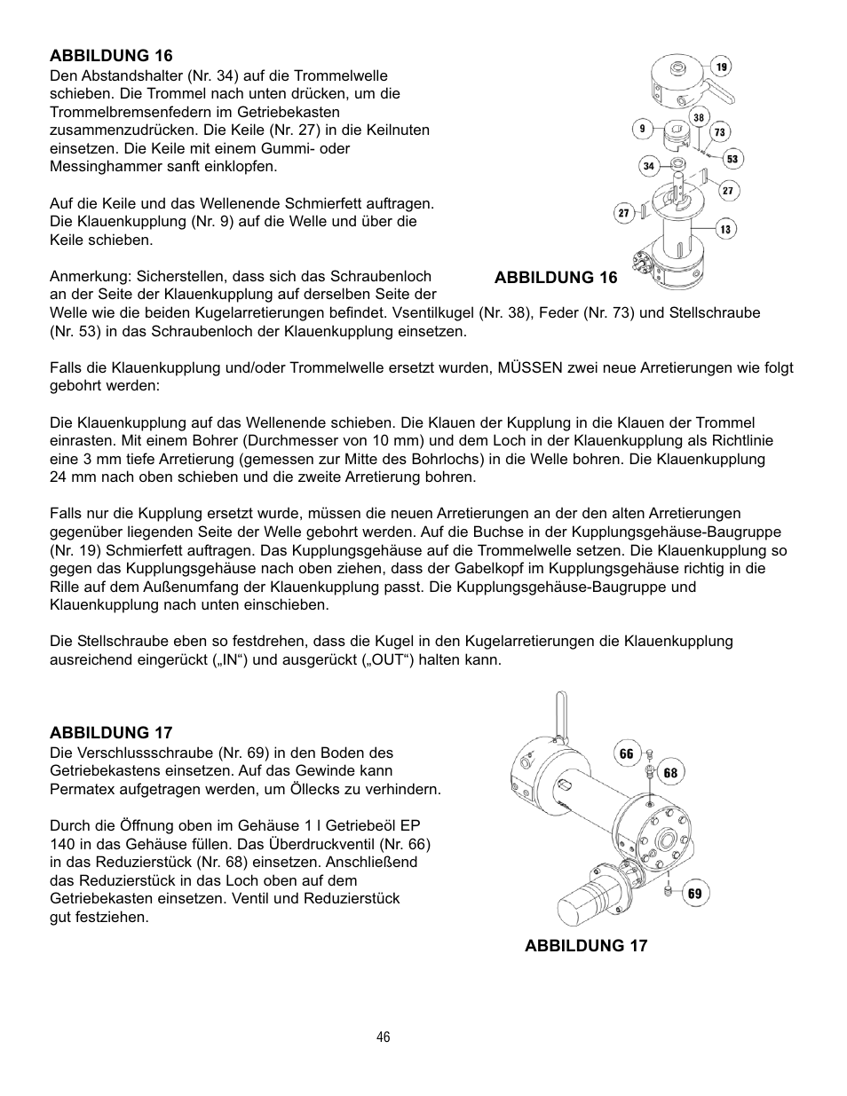 Ramsey Winch H-49,8 User Manual | Page 46 / 68