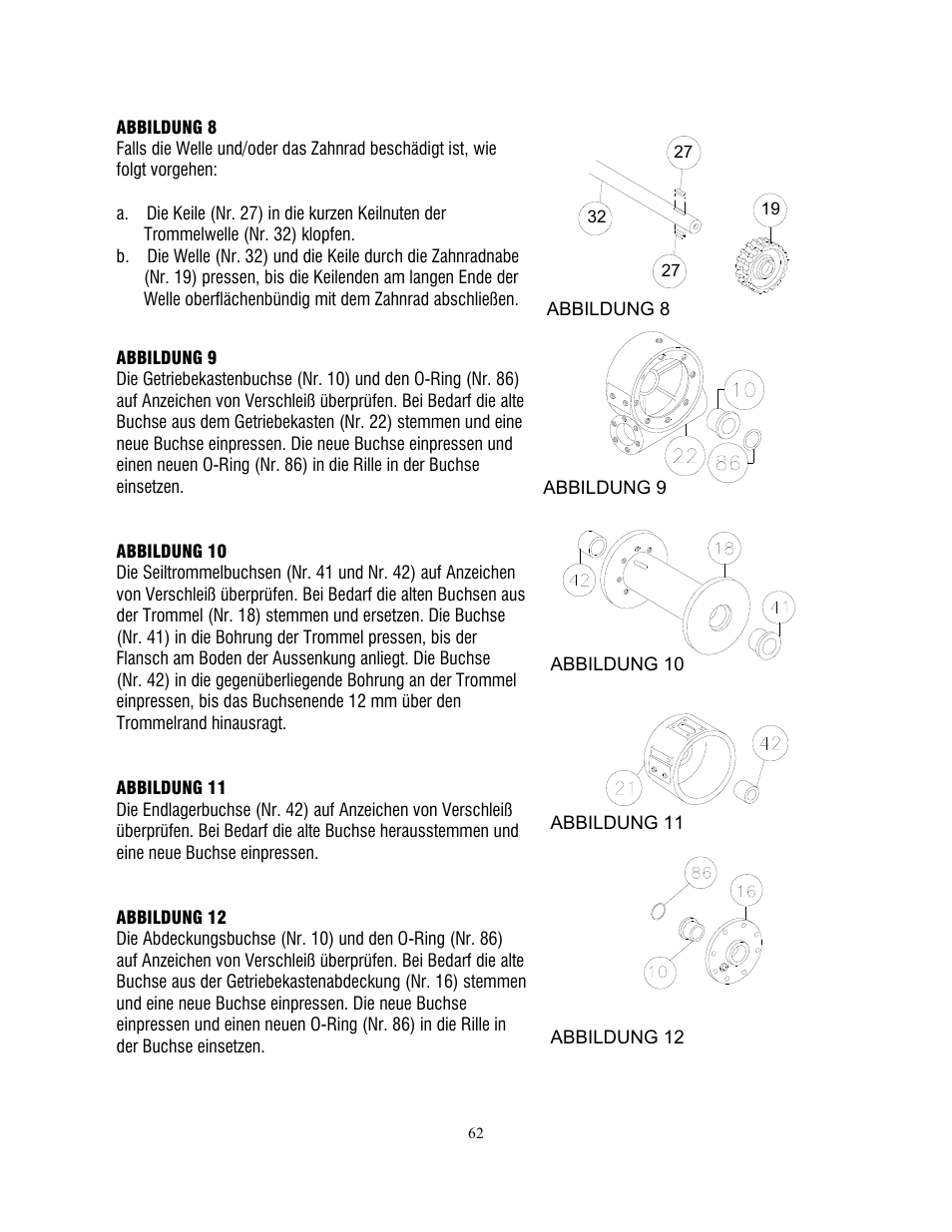 Ramsey Winch H-89 User Manual | Page 62 / 94