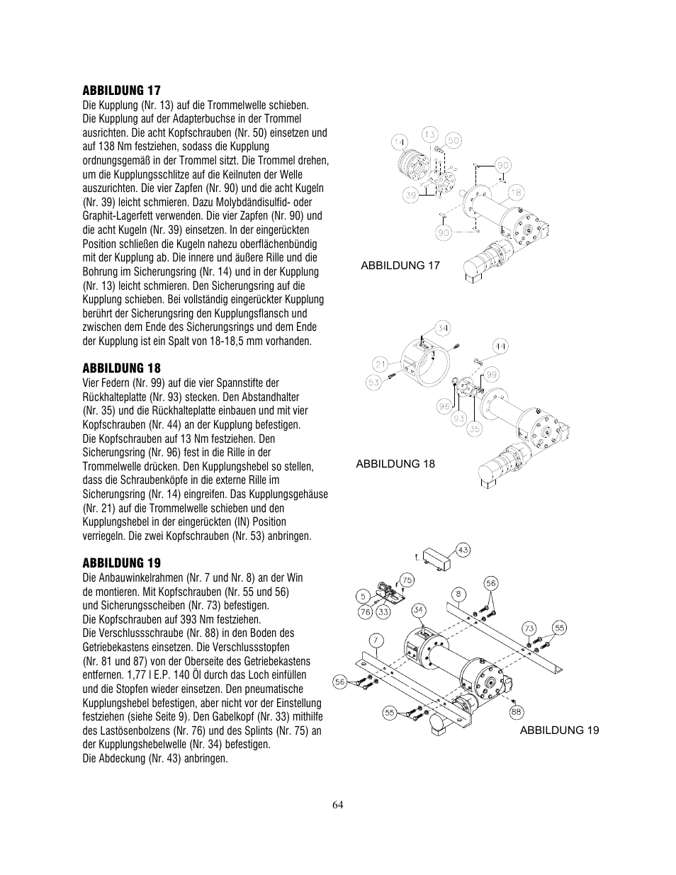 Ramsey Winch H-89 User Manual | Page 64 / 94