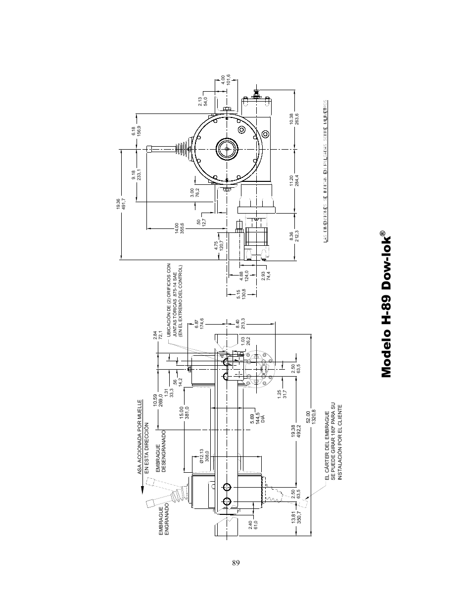 Modelo h-89 do w-lok | Ramsey Winch H-89 User Manual | Page 89 / 94