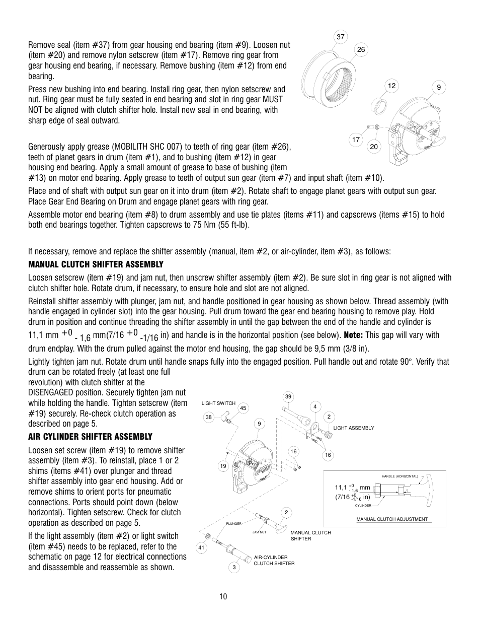 Ramsey Winch HD-P 34,9 User Manual | Page 10 / 78