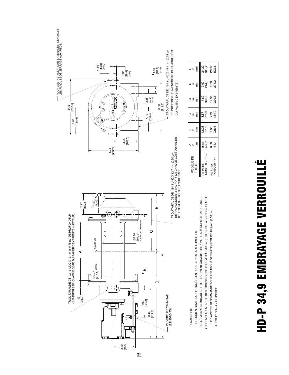 Hd -p 34,9 embra yage verrouillé | Ramsey Winch HD-P 34,9 User Manual | Page 32 / 78