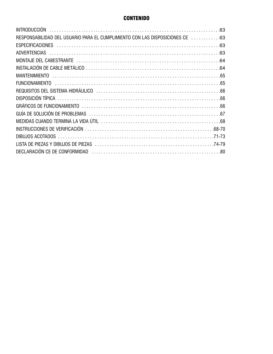 Ramsey Winch HD-P 34,9 User Manual | Page 59 / 78