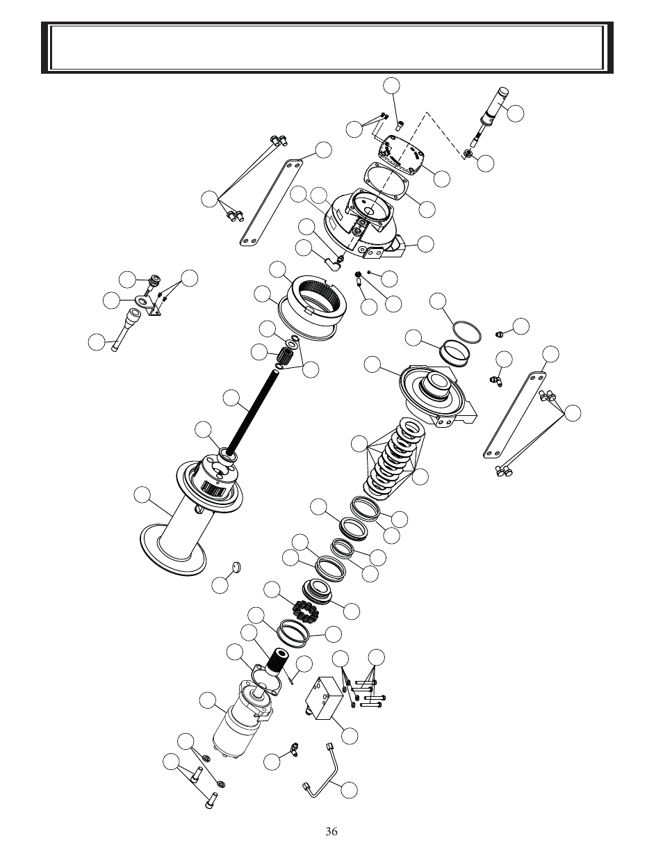 Hd-p 42 embrayage pneumatique | Ramsey Winch HD-P 42 User Manual | Page 38 / 81