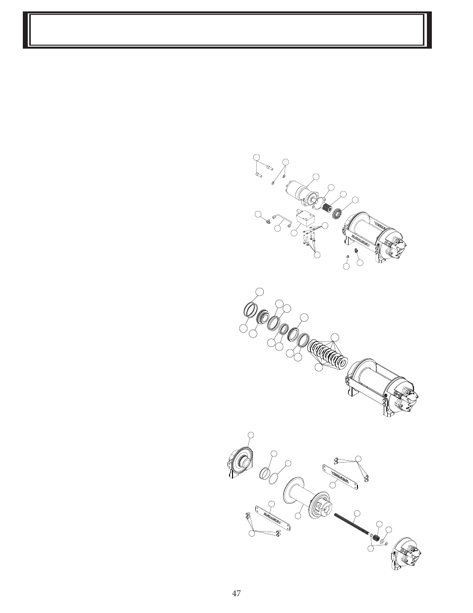 47 ausserbetriebsetzung | Ramsey Winch HD-P 42 User Manual | Page 49 / 81