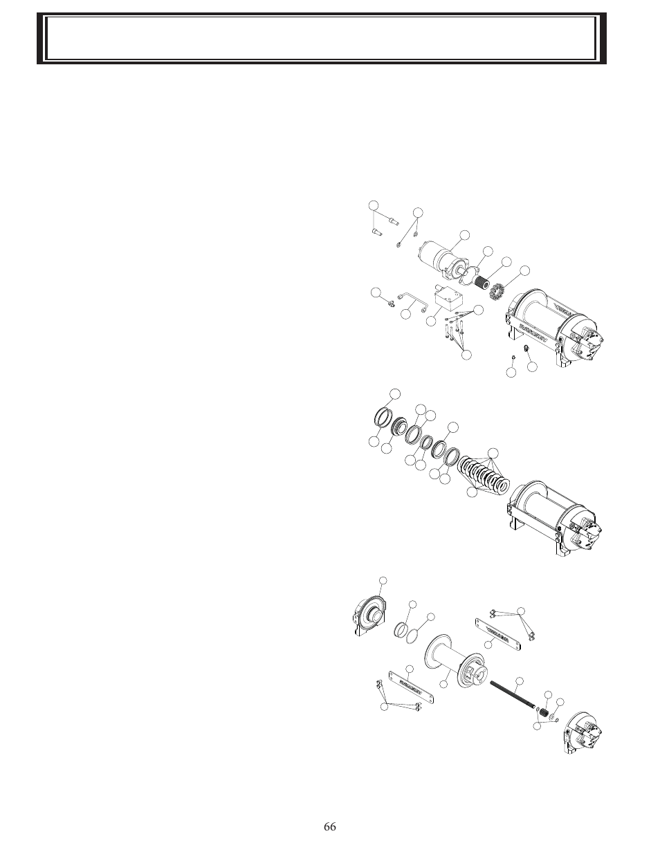 66 medidas cuando termina la vida útil | Ramsey Winch HD-P 42 User Manual | Page 68 / 81