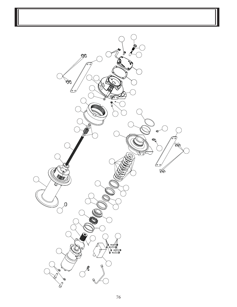 Hd-p 42 embrague bloqueado | Ramsey Winch HD-P 42 User Manual | Page 78 / 81