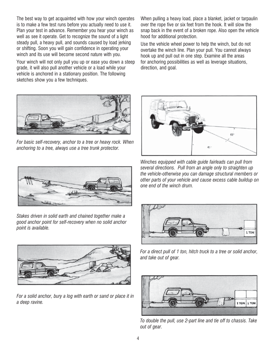 Ramsey Winch RE 50,7 User Manual | Page 4 / 44