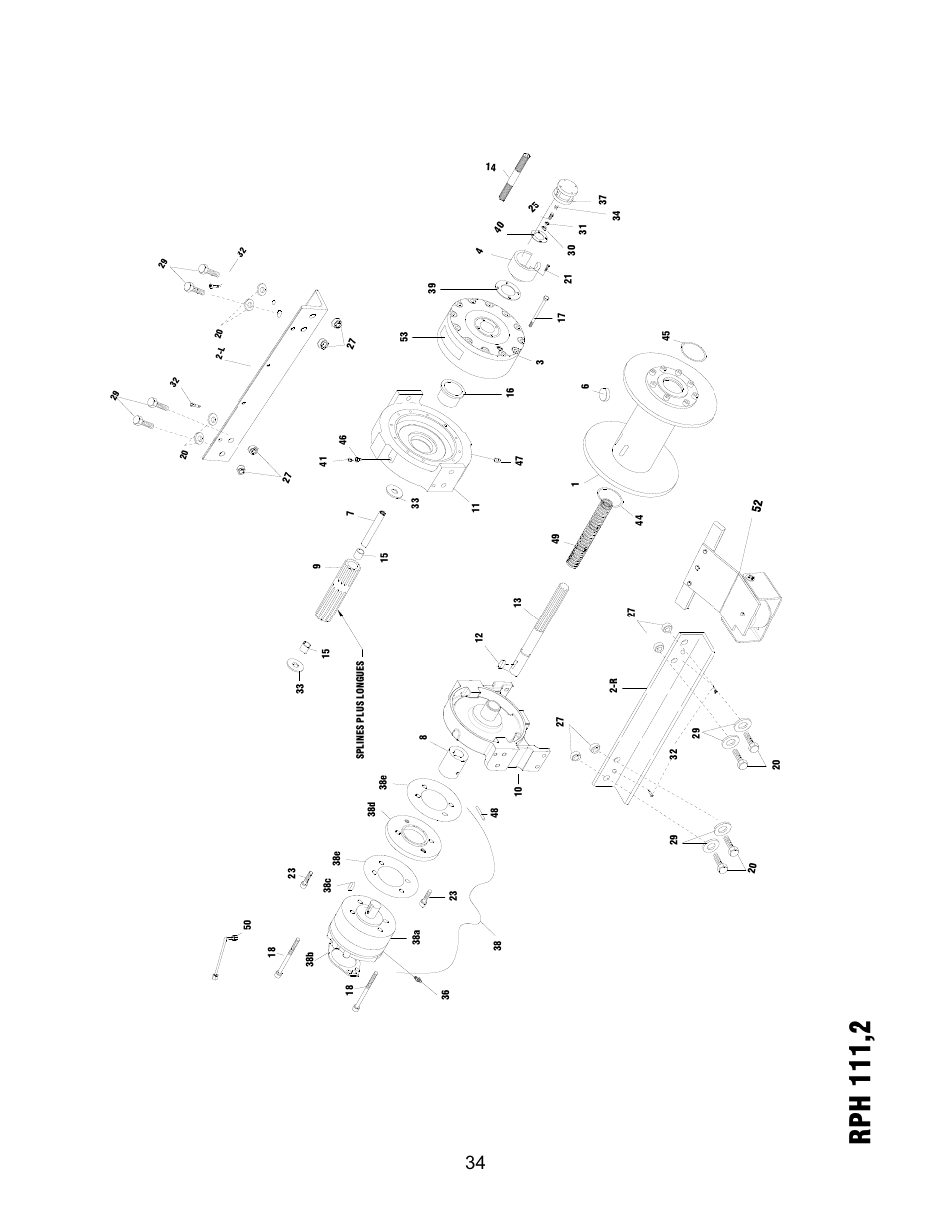 Rph 111,2 | Ramsey Winch RPH 111,2 User Manual | Page 37 / 81