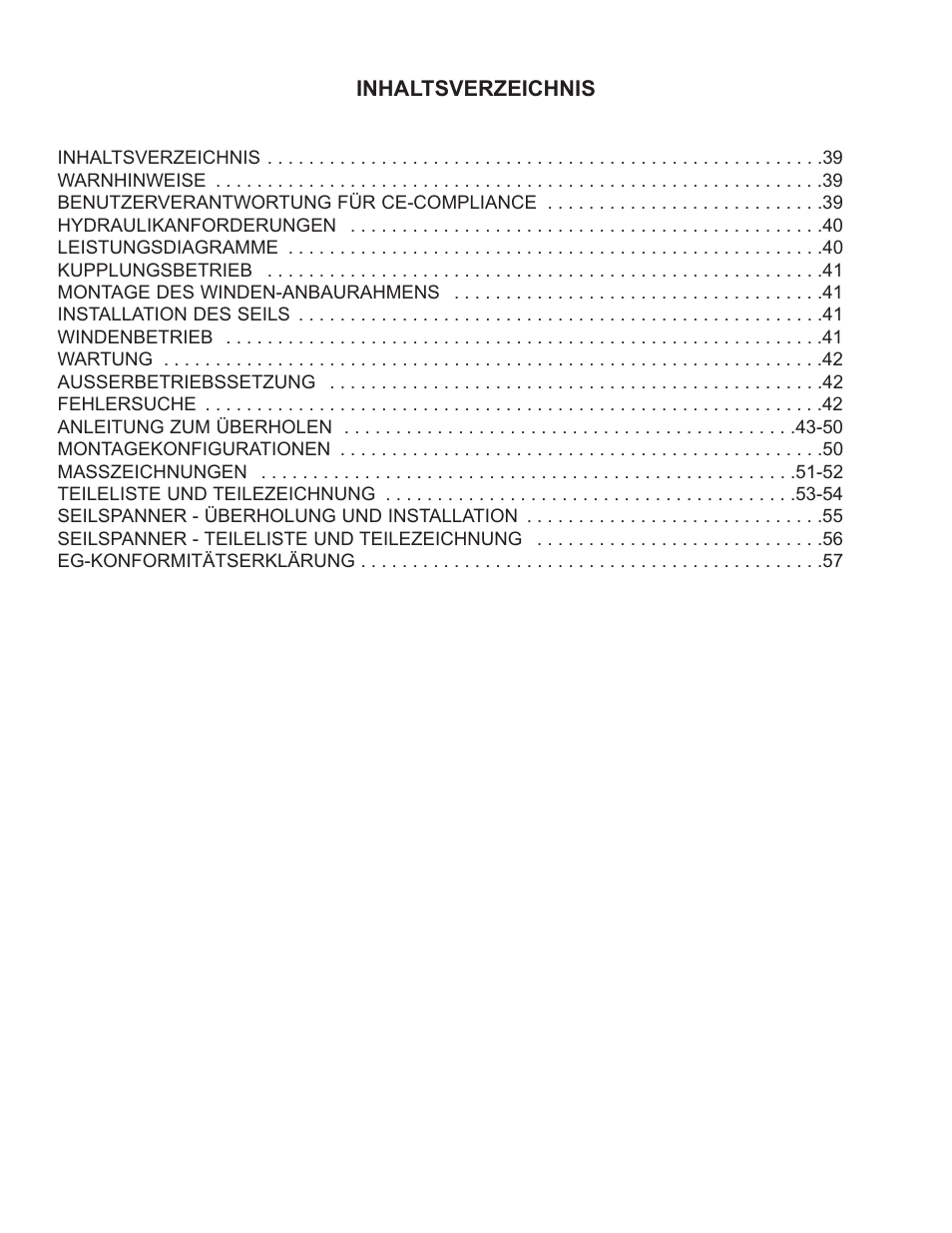 Ramsey Winch RPH 111,2 User Manual | Page 43 / 81