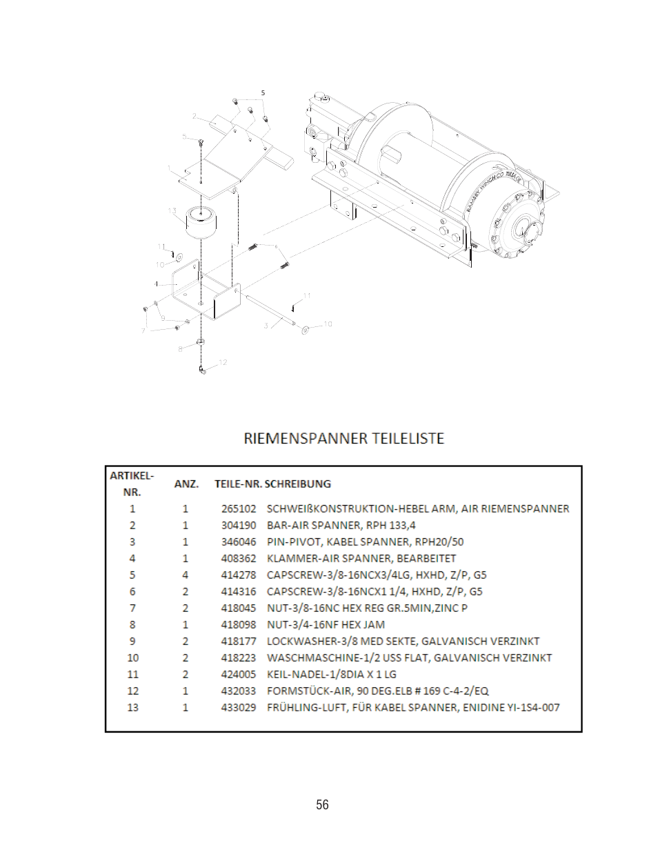 Ramsey Winch RPH 111,2 User Manual | Page 60 / 81