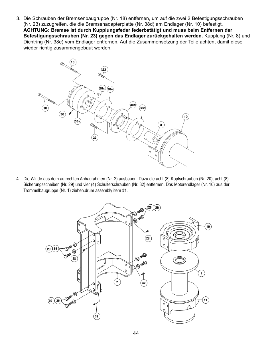 Ramsey Winch RPH 133,4 User Manual | Page 49 / 82