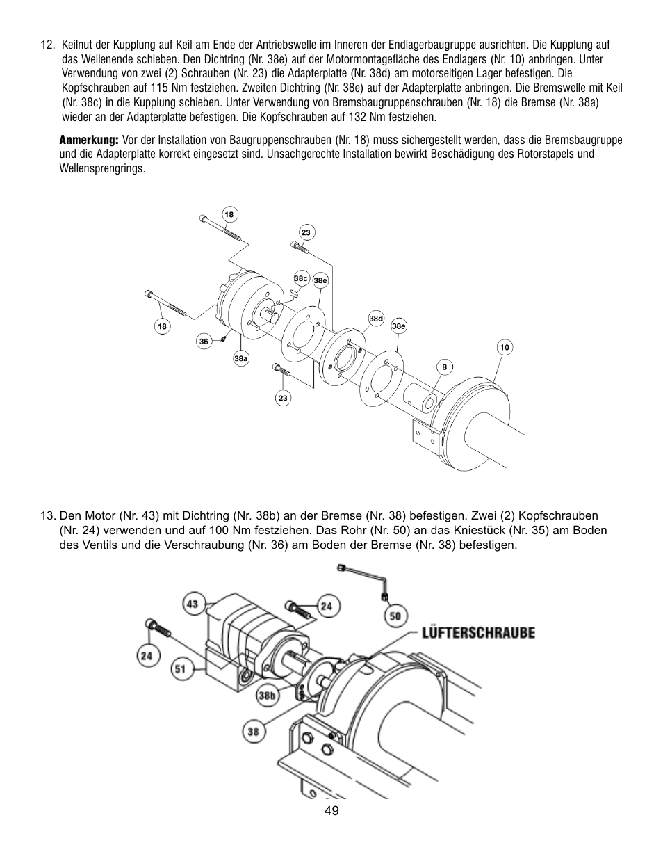 Ramsey Winch RPH 133,4 User Manual | Page 54 / 82