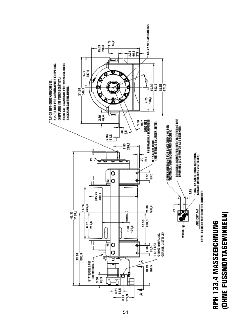 Ramsey Winch RPH 133,4 User Manual | Page 57 / 82