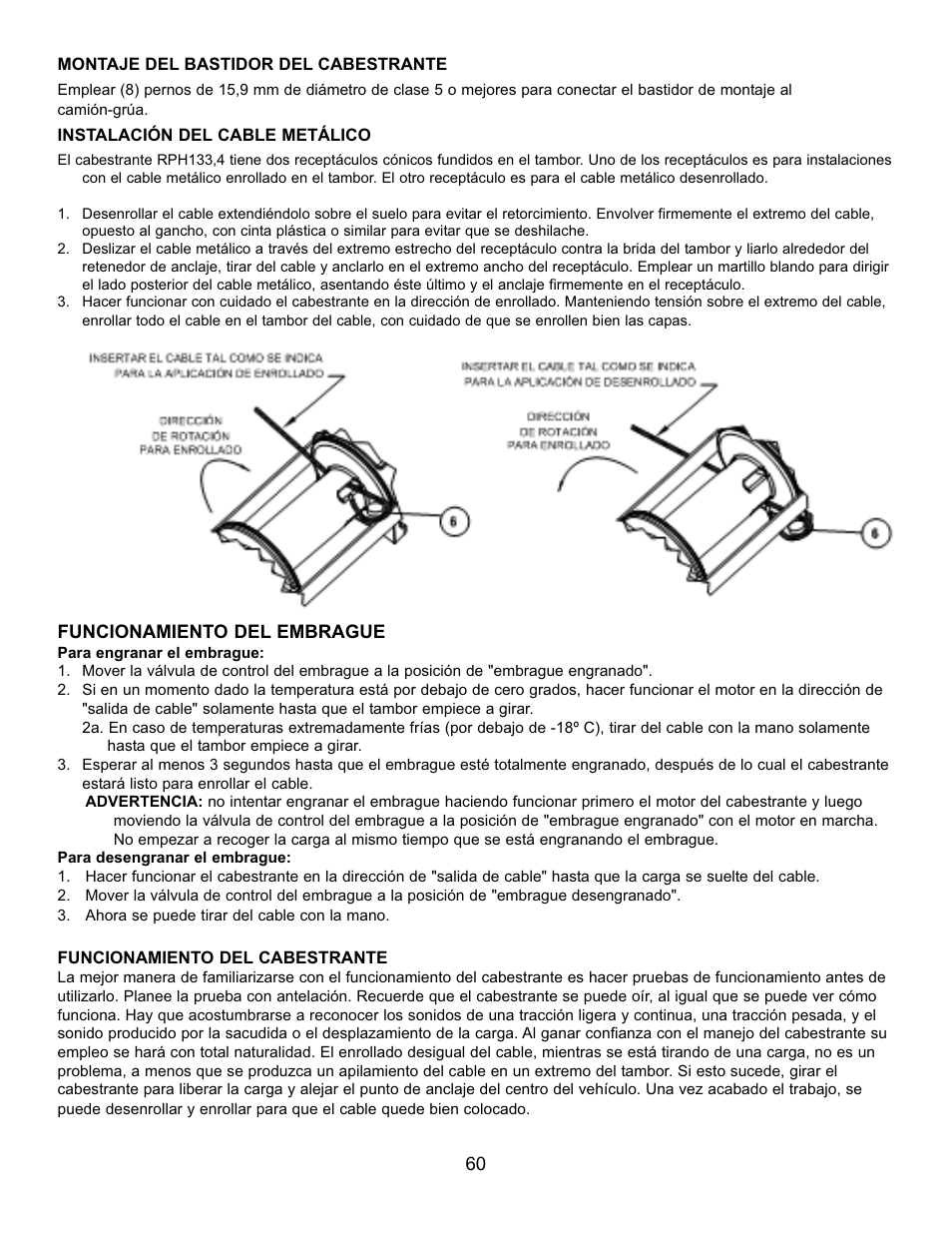 Ramsey Winch RPH 133,4 User Manual | Page 66 / 82