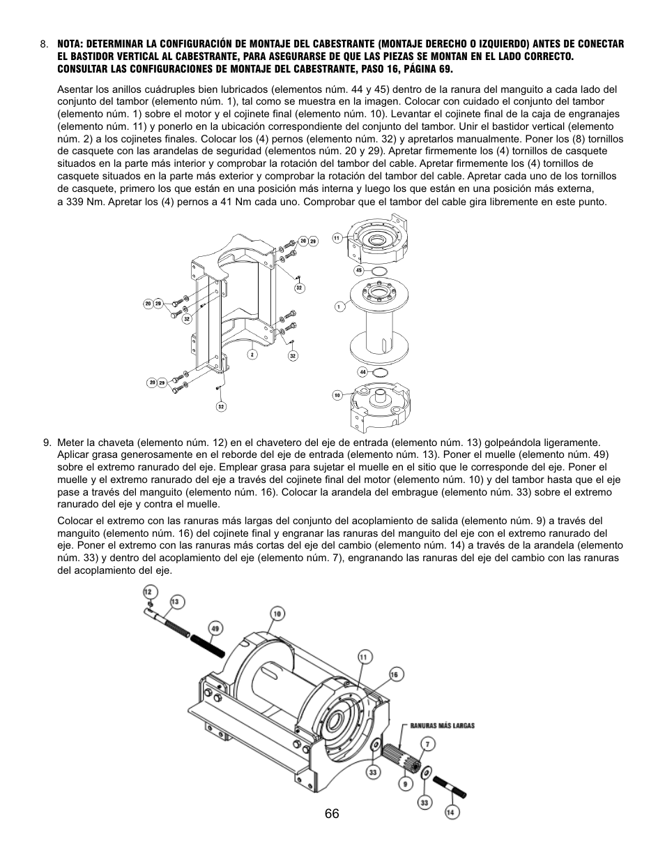 Ramsey Winch RPH 133,4 User Manual | Page 72 / 82