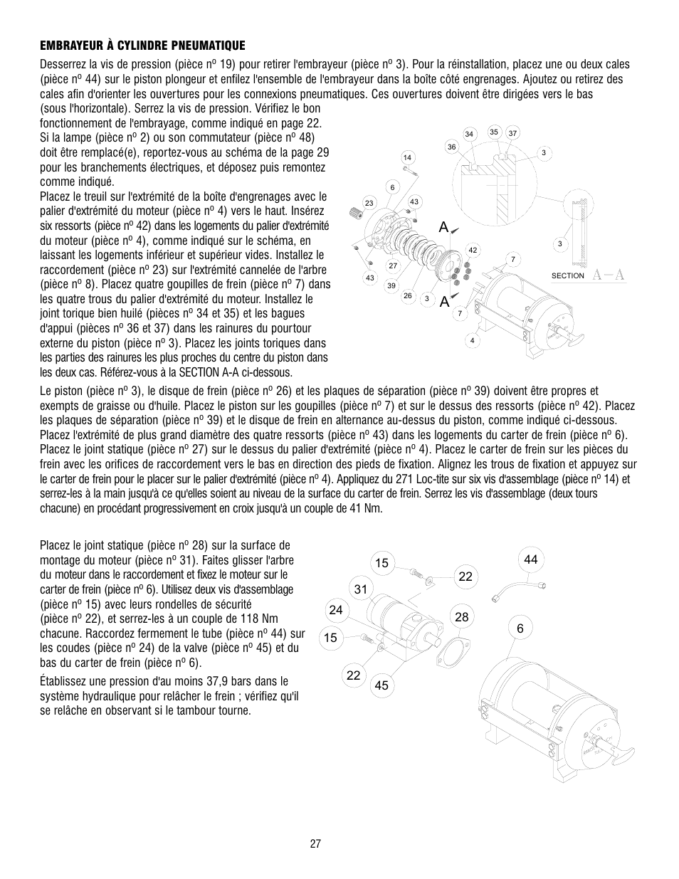 Ramsey Winch RPH 42,2 User Manual | Page 27 / 65