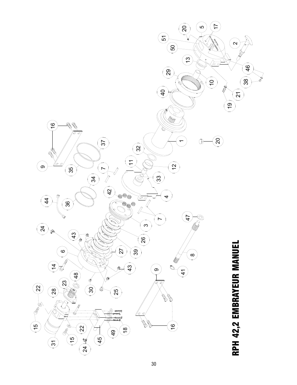 Rph 42,2 embra yeur manuel | Ramsey Winch RPH 42,2 User Manual | Page 30 / 65