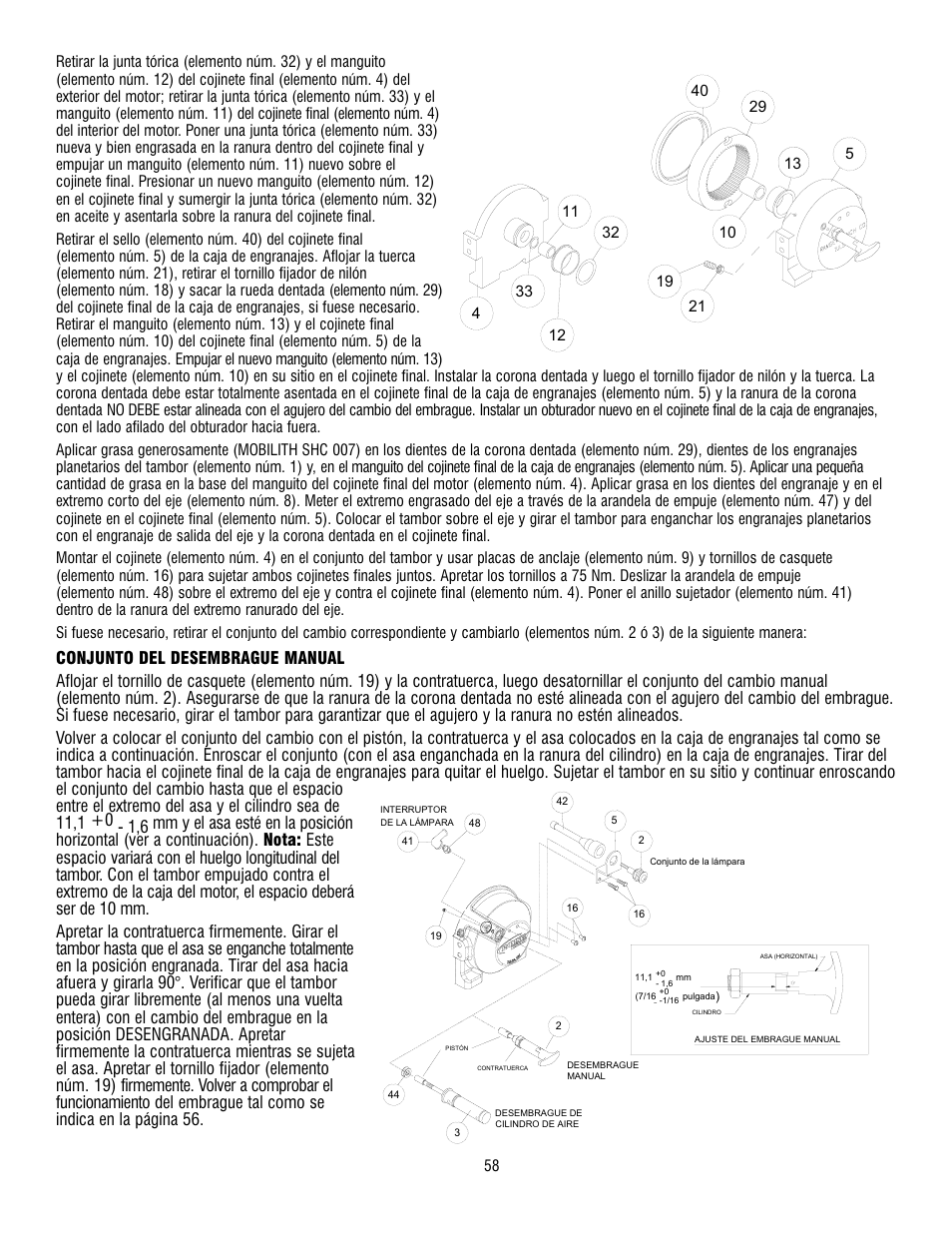 Ramsey Winch RPH 42,2 User Manual | Page 58 / 65