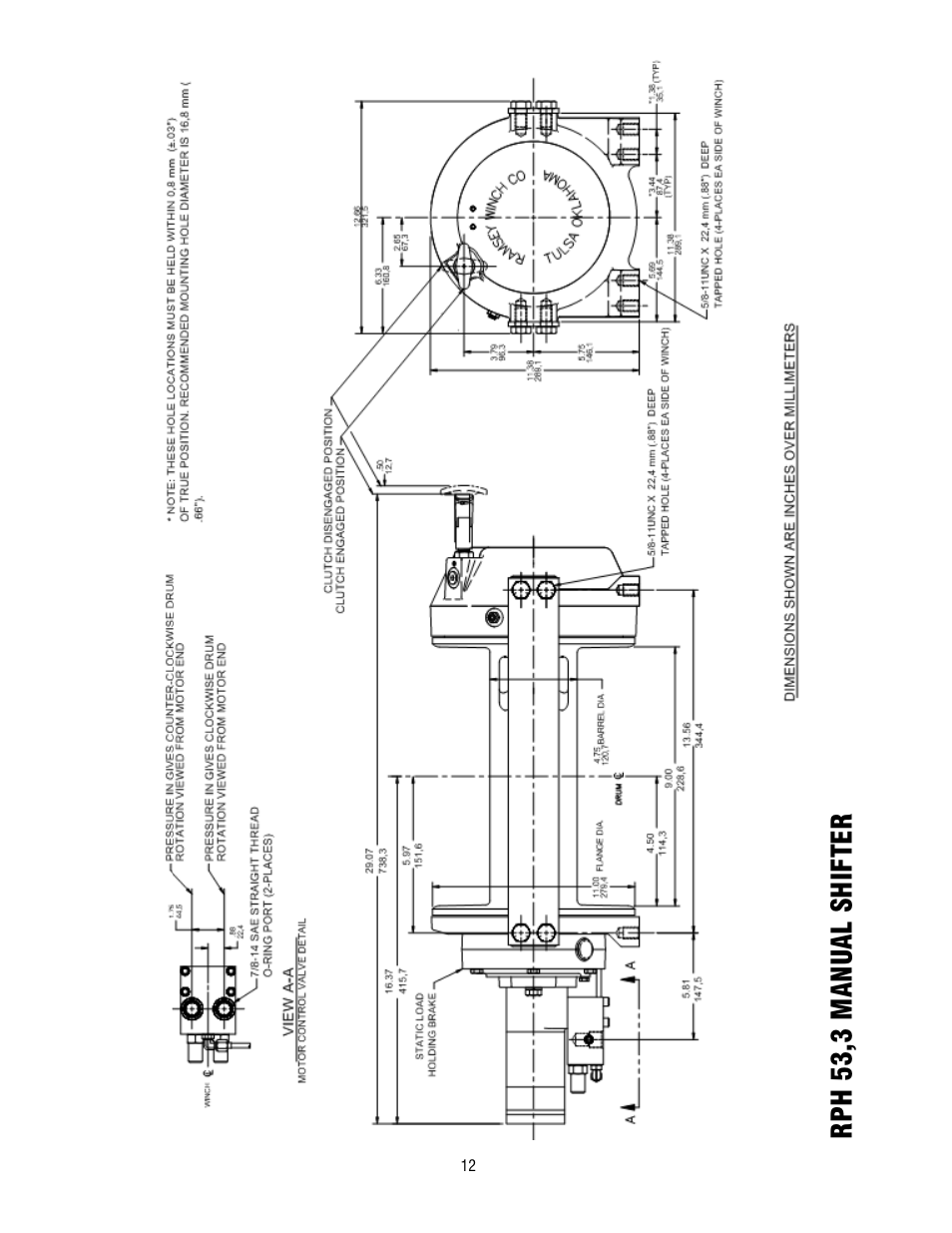 Ramsey Winch RPH 53,3 User Manual | Page 12 / 65