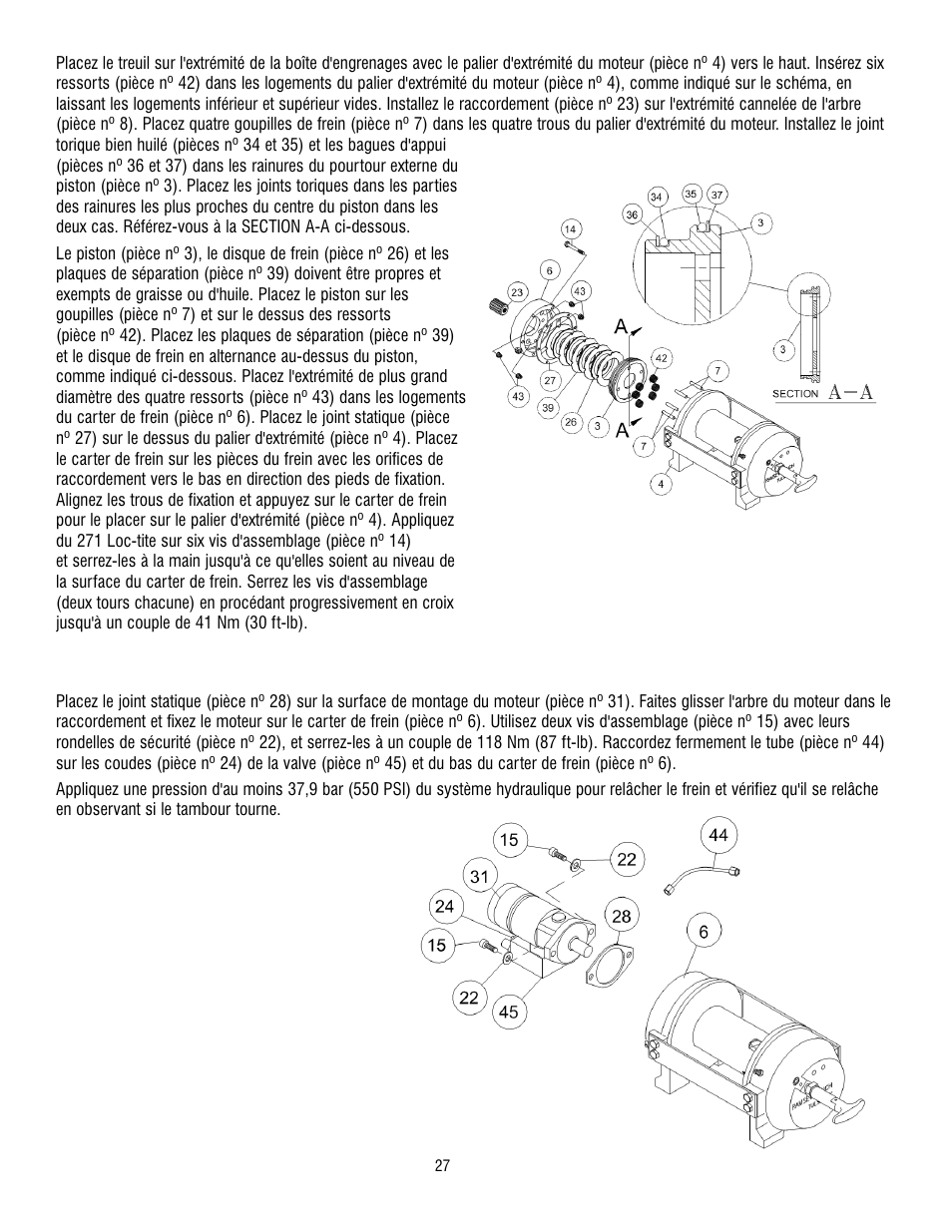 Ramsey Winch RPH 53,3 User Manual | Page 27 / 65