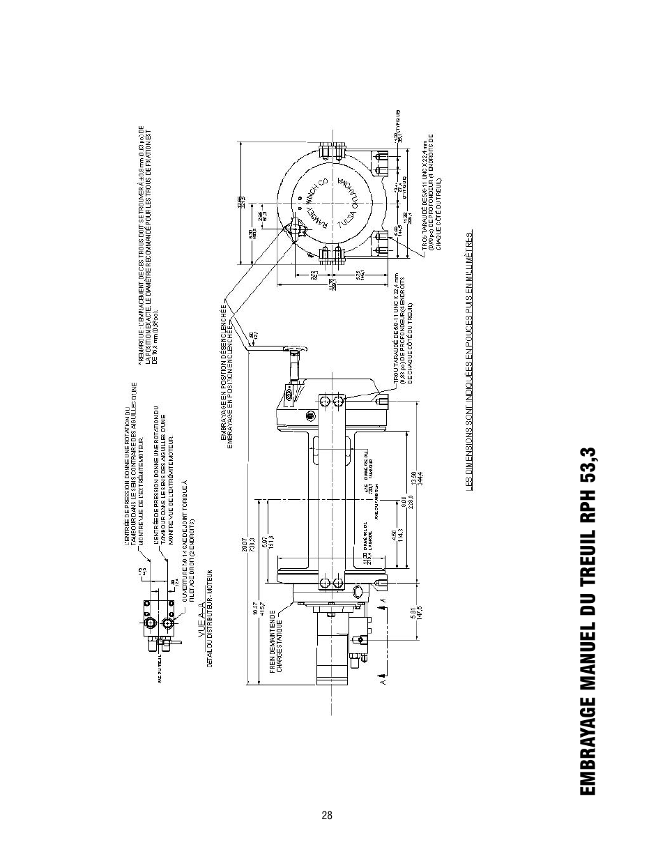 Embra yage manuel du treuil rph 53,3 | Ramsey Winch RPH 53,3 User Manual | Page 28 / 65